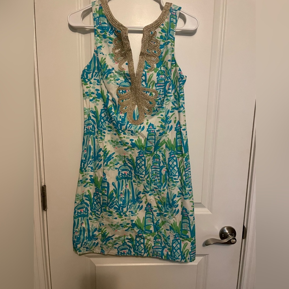 Lilly Pulitzer Janice Shift Dress Size 4